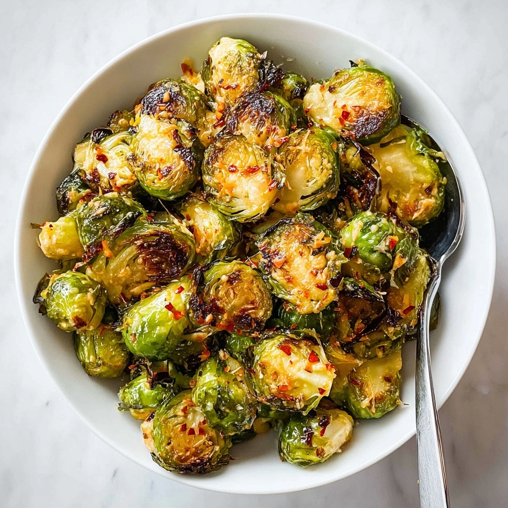 Smashed Brussels Sprouts with Parmesan Recipe - Recipe Image