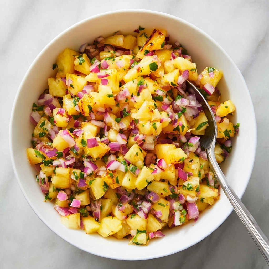 Grilled Pineapple Salsa Recipe - Recipe Image