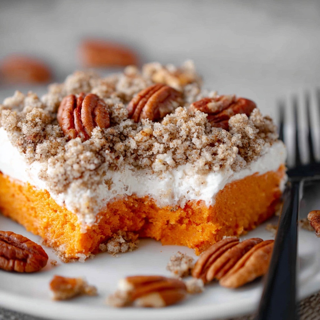 Baked Sweet Potato Casserole with Pecan Streusel Recipe - Recipe Image