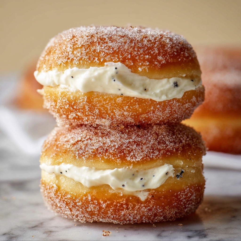 Bavarian Cream Donuts Recipe - Recipe Image