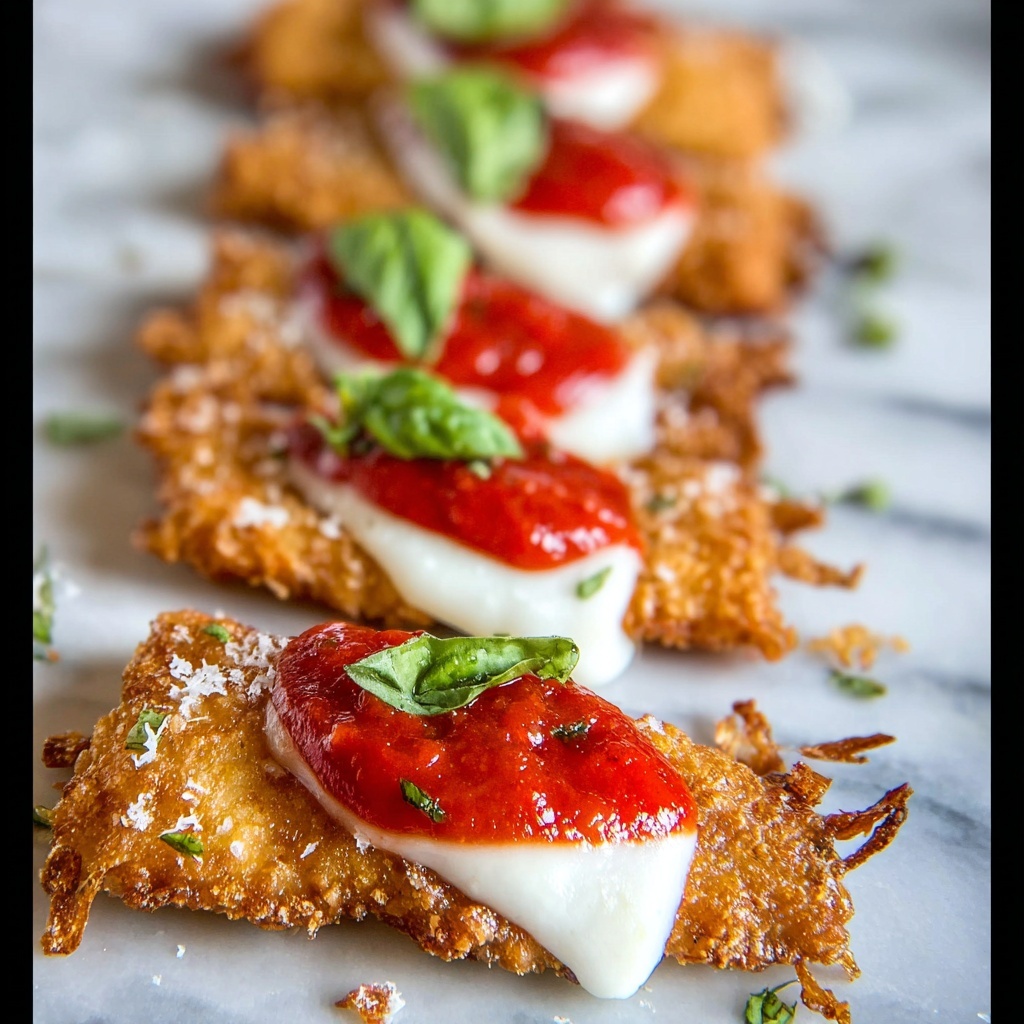 Crispy Fish Parmesan with Linguine and Marinara Sauce Recipe - Recipe Image