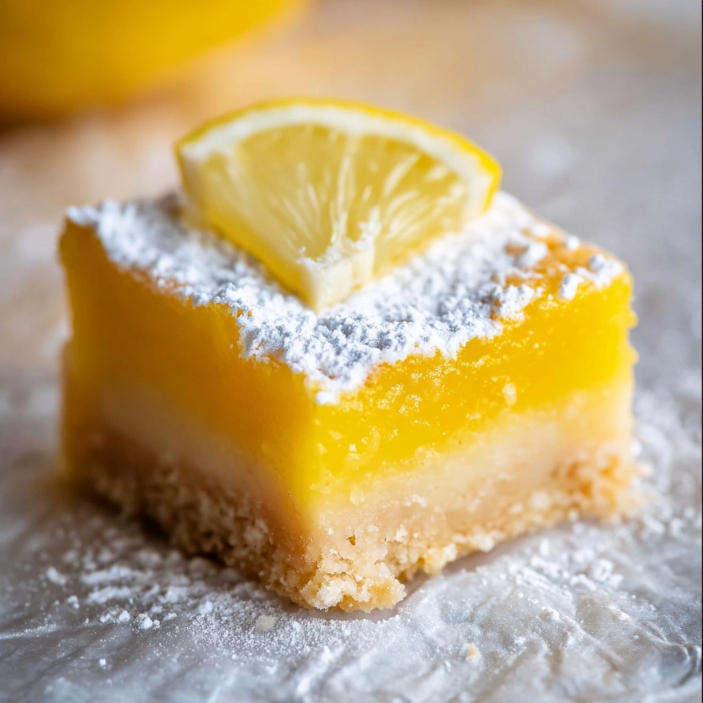 Lemon Bars Recipe - Recipe Image