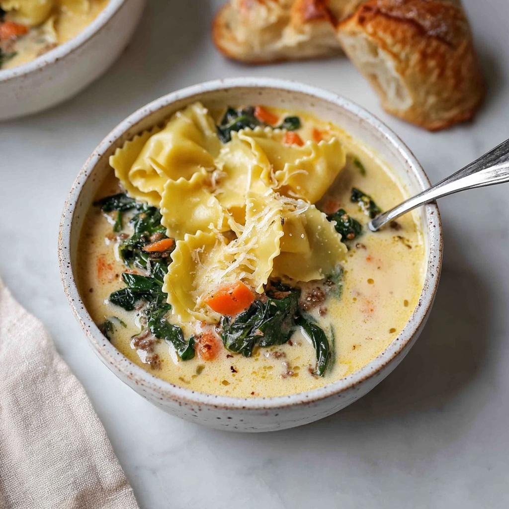 White Lasagna Soup Recipe - Recipe Image