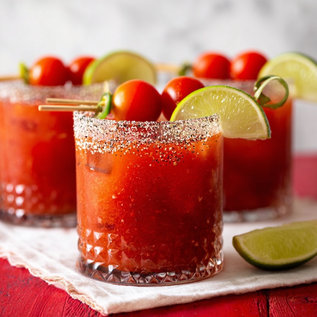 Roasted Tomato Margarita Recipe - Recipe Image