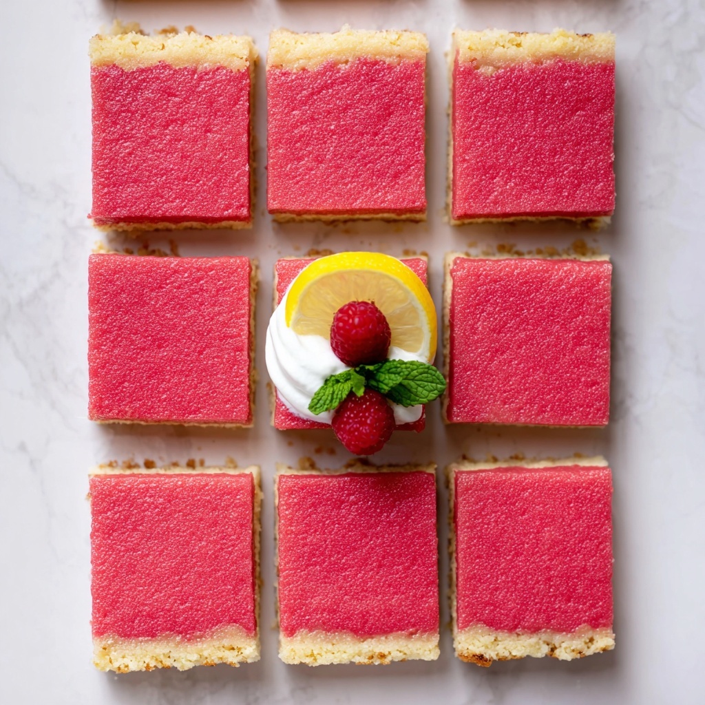Raspberry Lemon Bars Recipe - Recipe Image