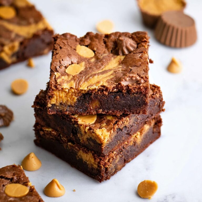 Peanut Butter Brownies Recipe