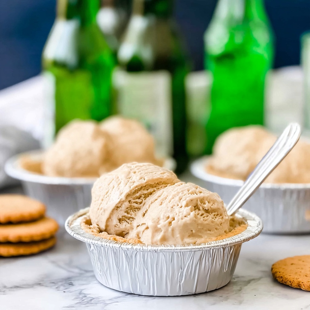 Pumpkin Ice Cream with Biscoff Cookies Recipe - Recipe Image