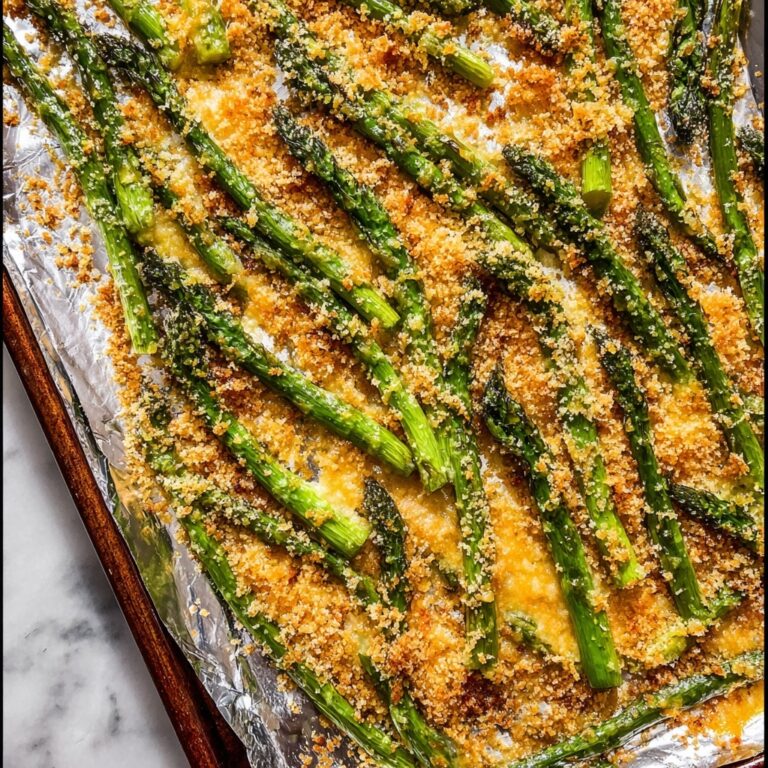 Cheesy Crispy Baked Green Beans Recipe