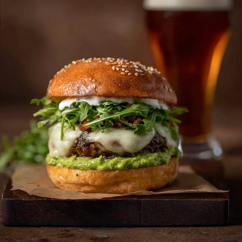 Avocado Chicken Burgers Recipe - Recipe Image