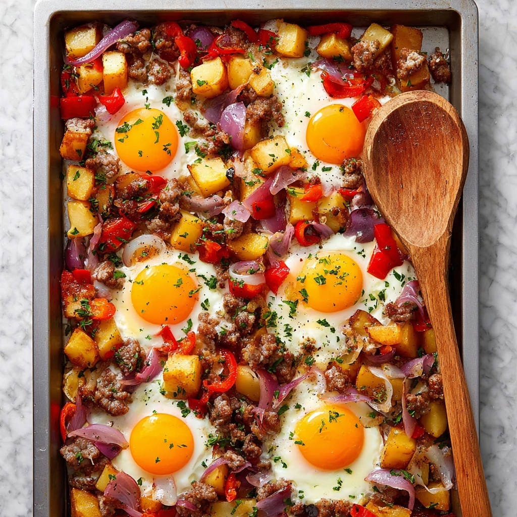 Baked Sausage Breakfast Hash Recipe - Recipe Image