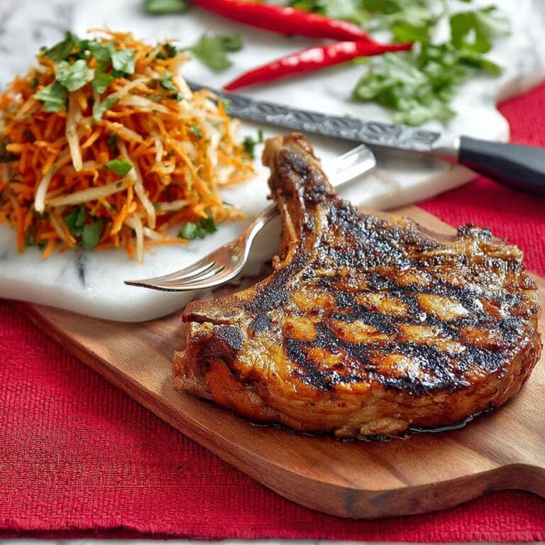 Vietnamese Marinated Pork Chops Recipe