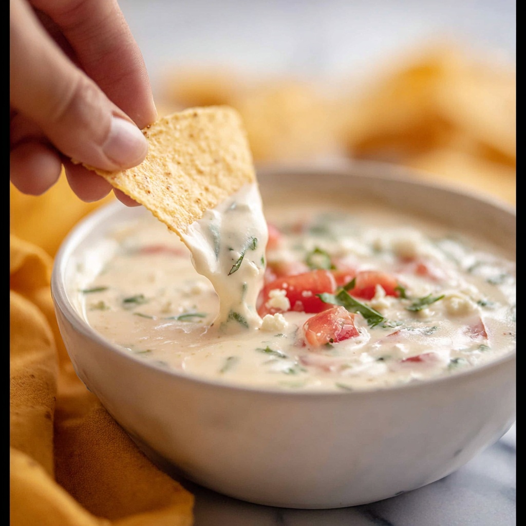 Cheesy Mexican Queso Dip Recipe - Recipe Image