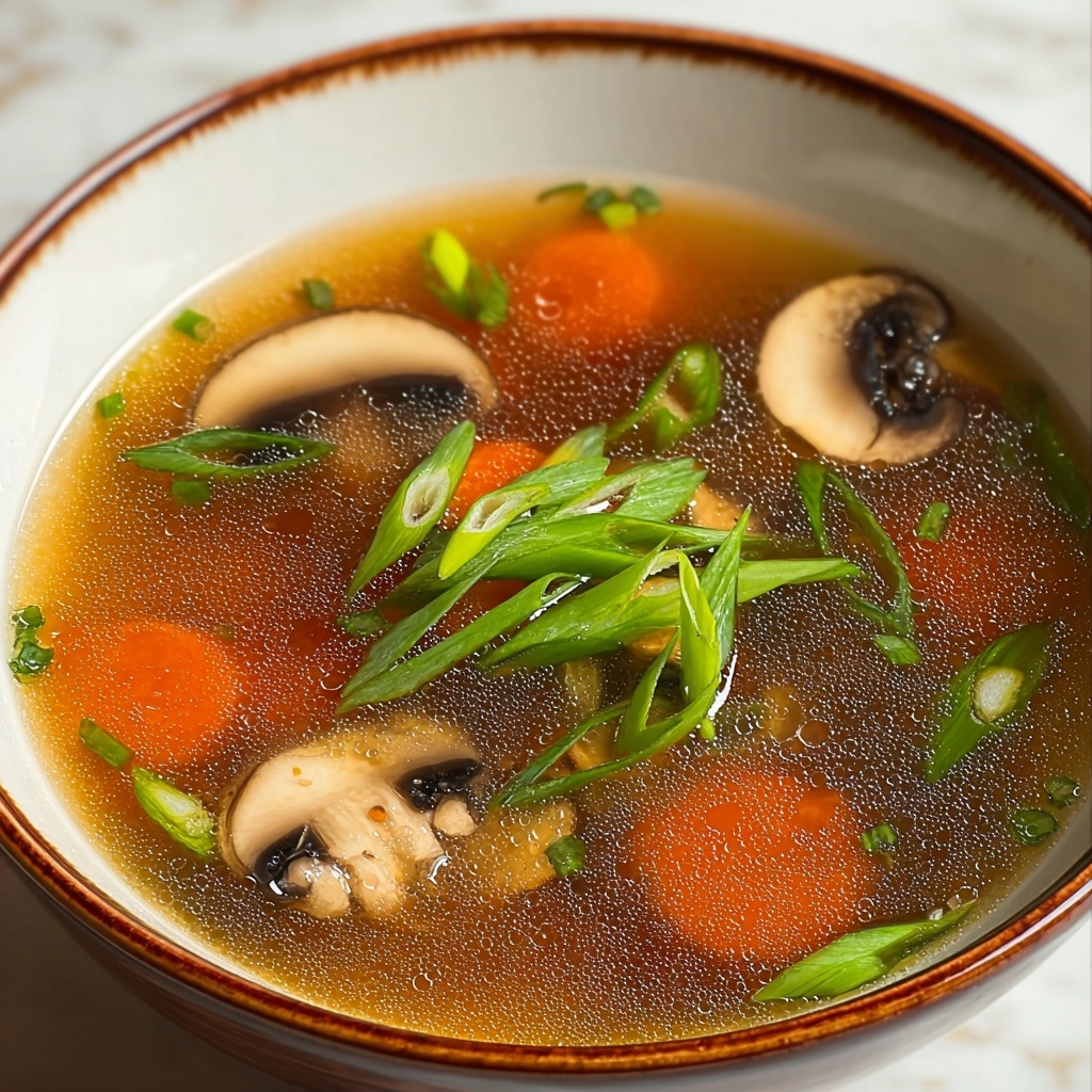 Japanese Clear Soup Recipe - Recipe Image