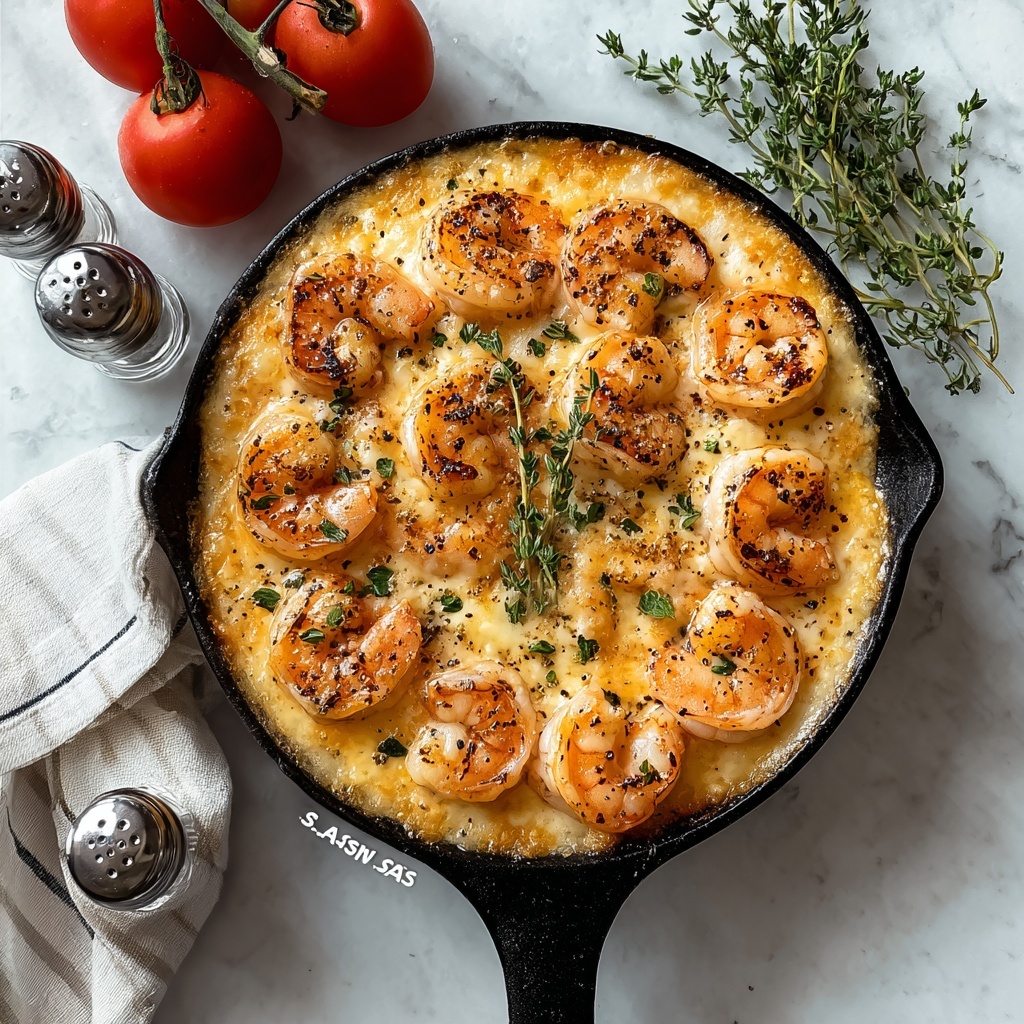 Garlic Parmesan Baked Shrimp Recipe - Recipe Image