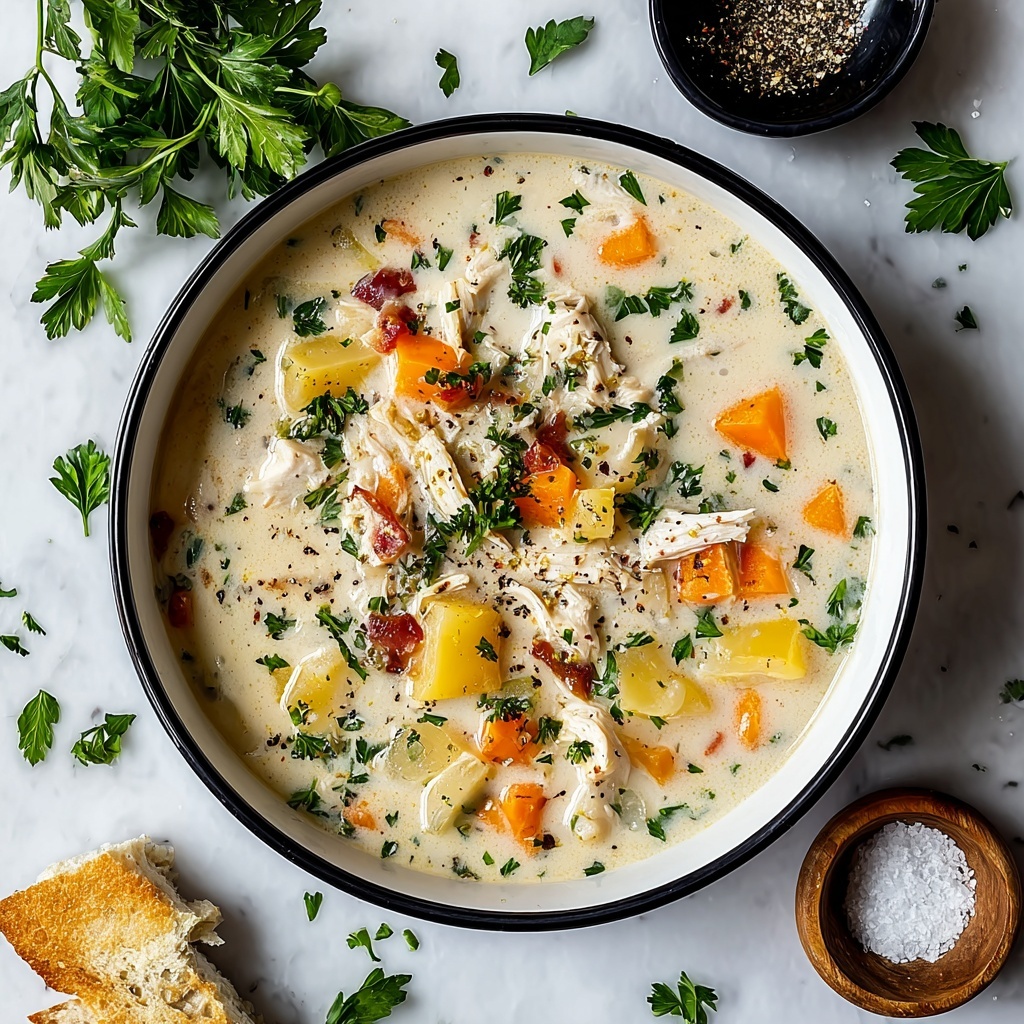 Creamy Crack Chicken Soup Recipe - Recipe Image