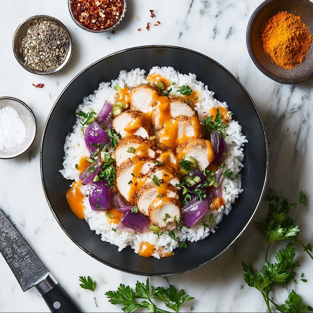 Bang Bang Chicken & Rice Bowls Recipe - Recipe Image