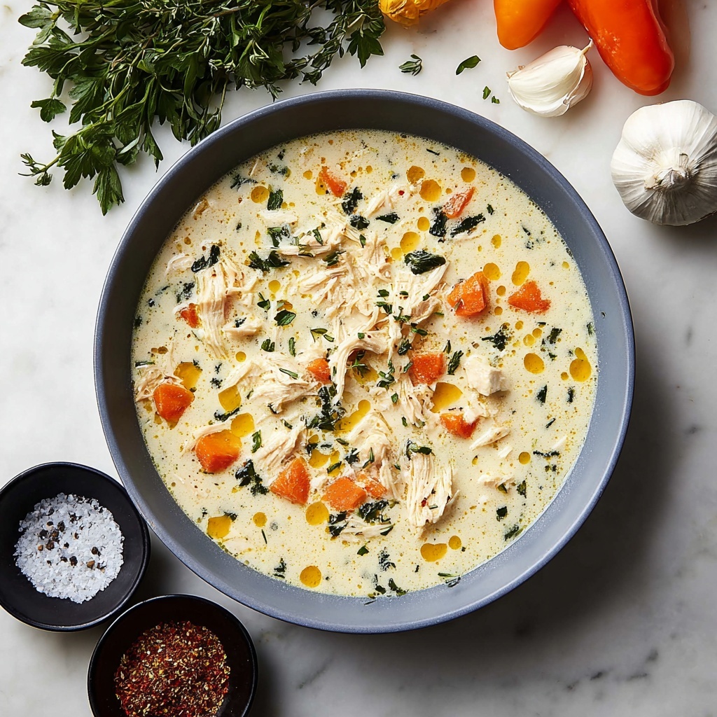 Creamy Buffalo Chicken Soup Recipe - Recipe Image