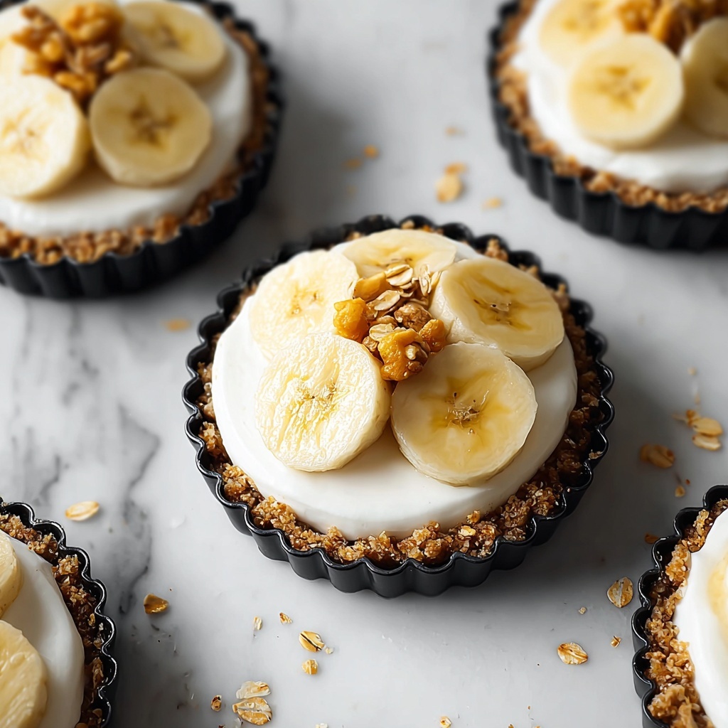 No-Bake Mini Banana Cream Pies Recipe - Recipe Image