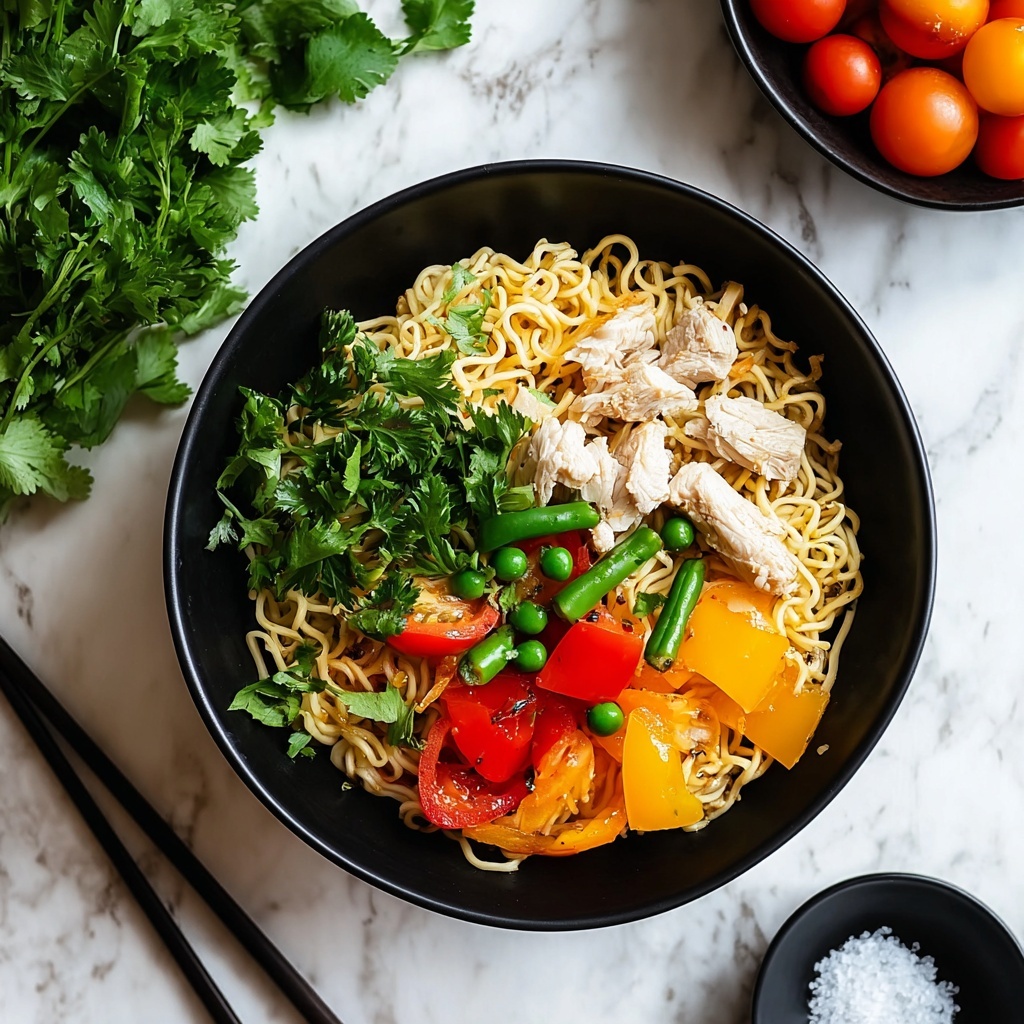 Chicken Ramen Stir Fry Recipe - Recipe Image