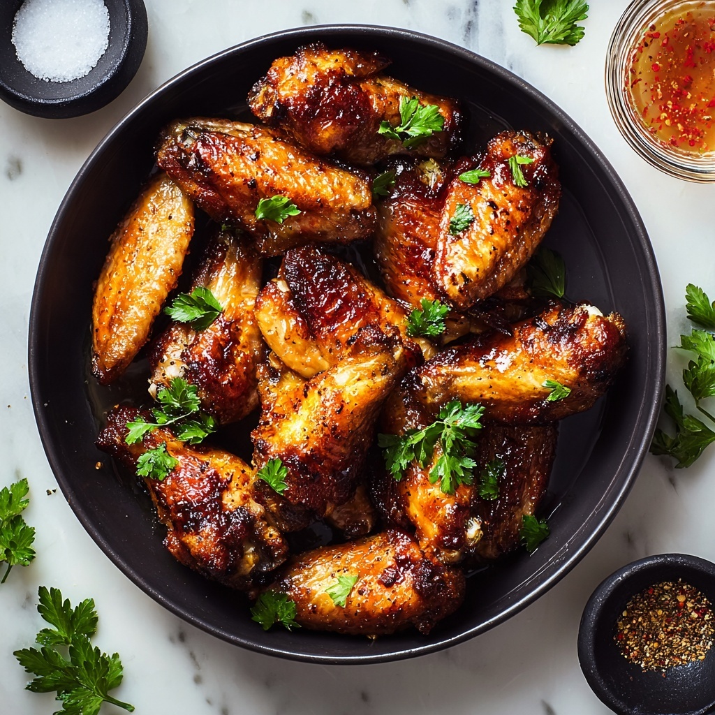 Crispy Baked Wings Recipe - Recipe Image