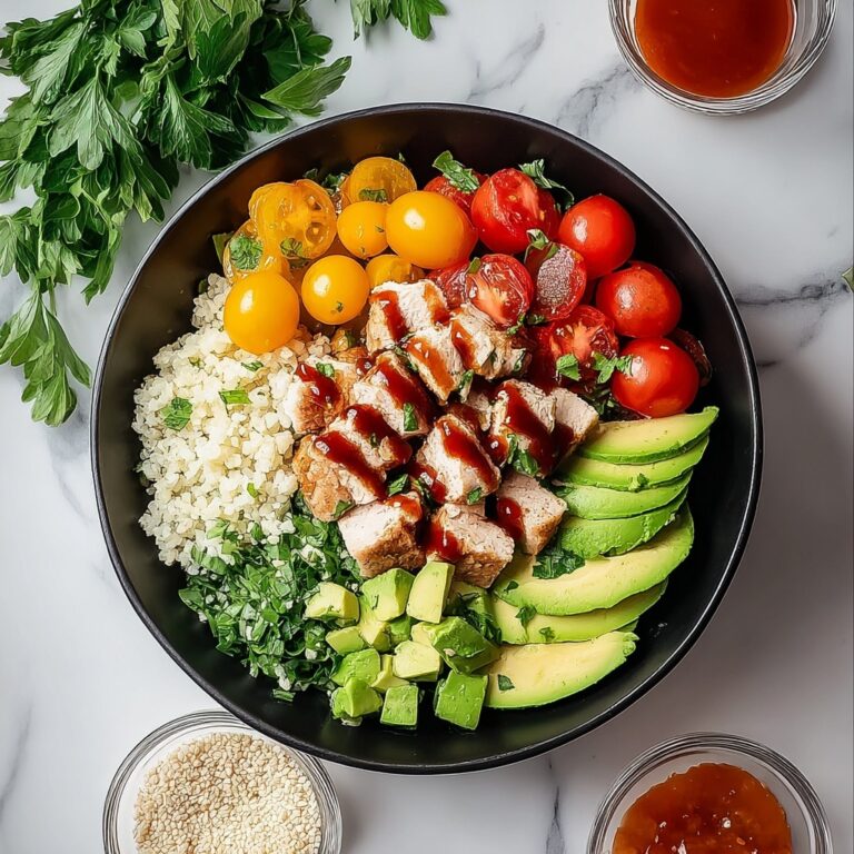 Cottage Cheese BBQ Chicken Bowl Recipe