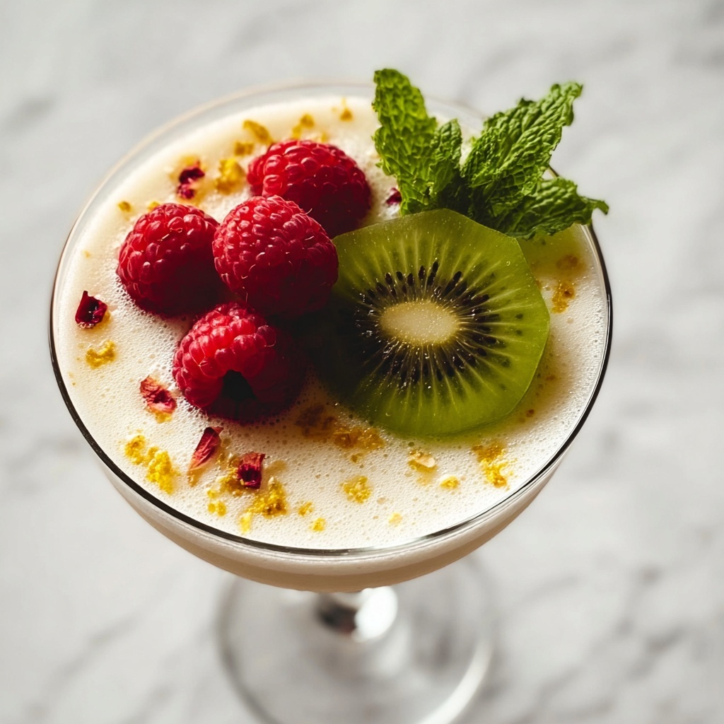 Raspberry Passionfruit Tequila Sour Recipe - Recipe Image