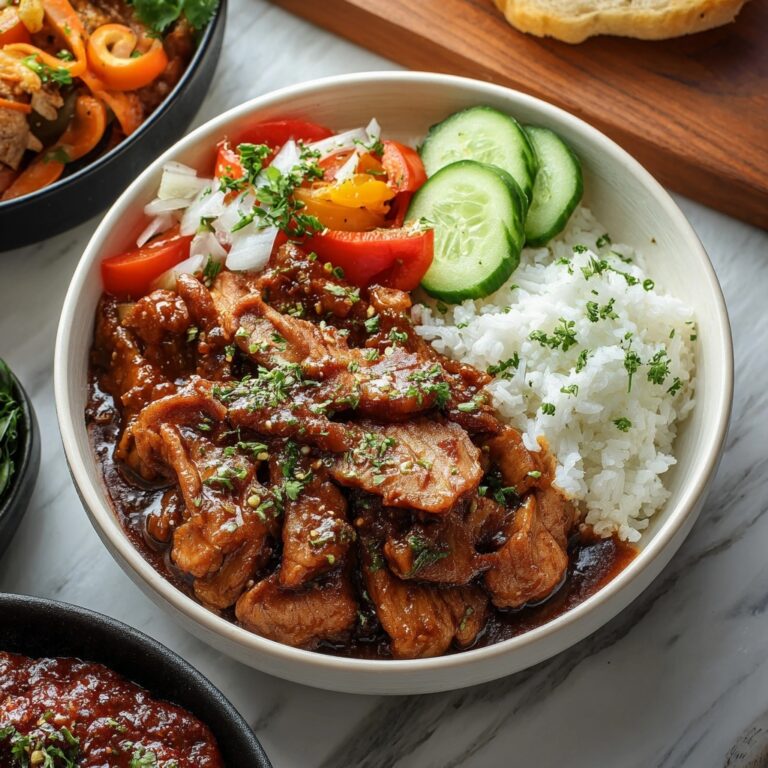 Korean Spicy Pork Bowls Recipe