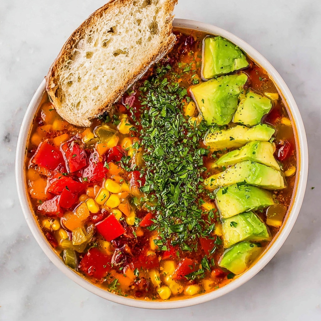 Mexican Veggie Soup Recipe - Recipe Image