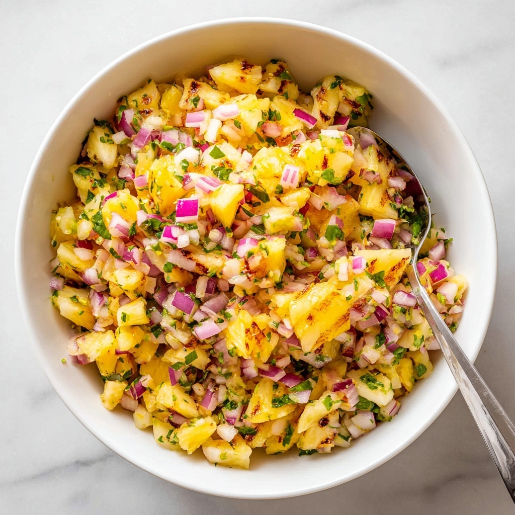 Grilled Pineapple Salsa Recipe - Recipe Image