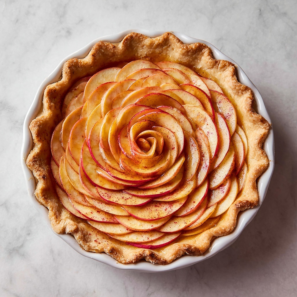 Rose Apple Tart Recipe - Recipe Image