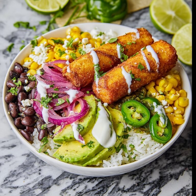 Beer-Battered Fish Burrito Bowl with Orange Avocado Salsa Recipe