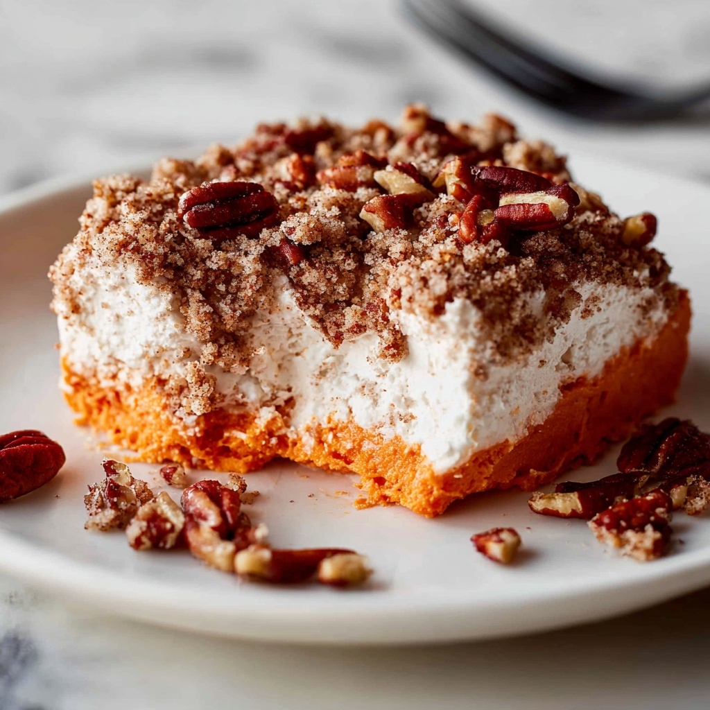 Baked Sweet Potato Casserole with Pecan Streusel Recipe - Recipe Image