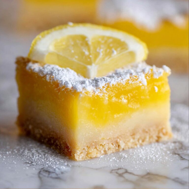 Lemon Bars Recipe