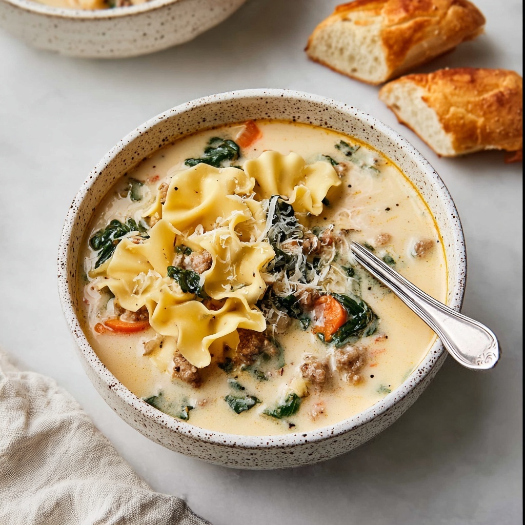 White Lasagna Soup Recipe - Recipe Image