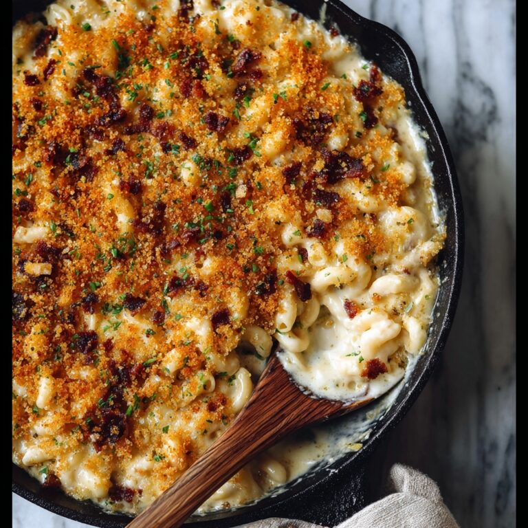 Loaded Bacon Mac and Cheese Bake Recipe