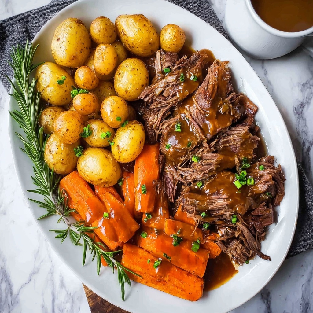 Easy Instant Pot Pot Roast Recipe - Recipe Image