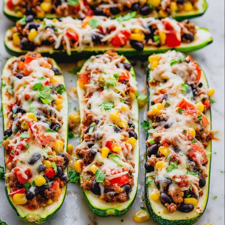 Mexican Zucchini Boats Recipe