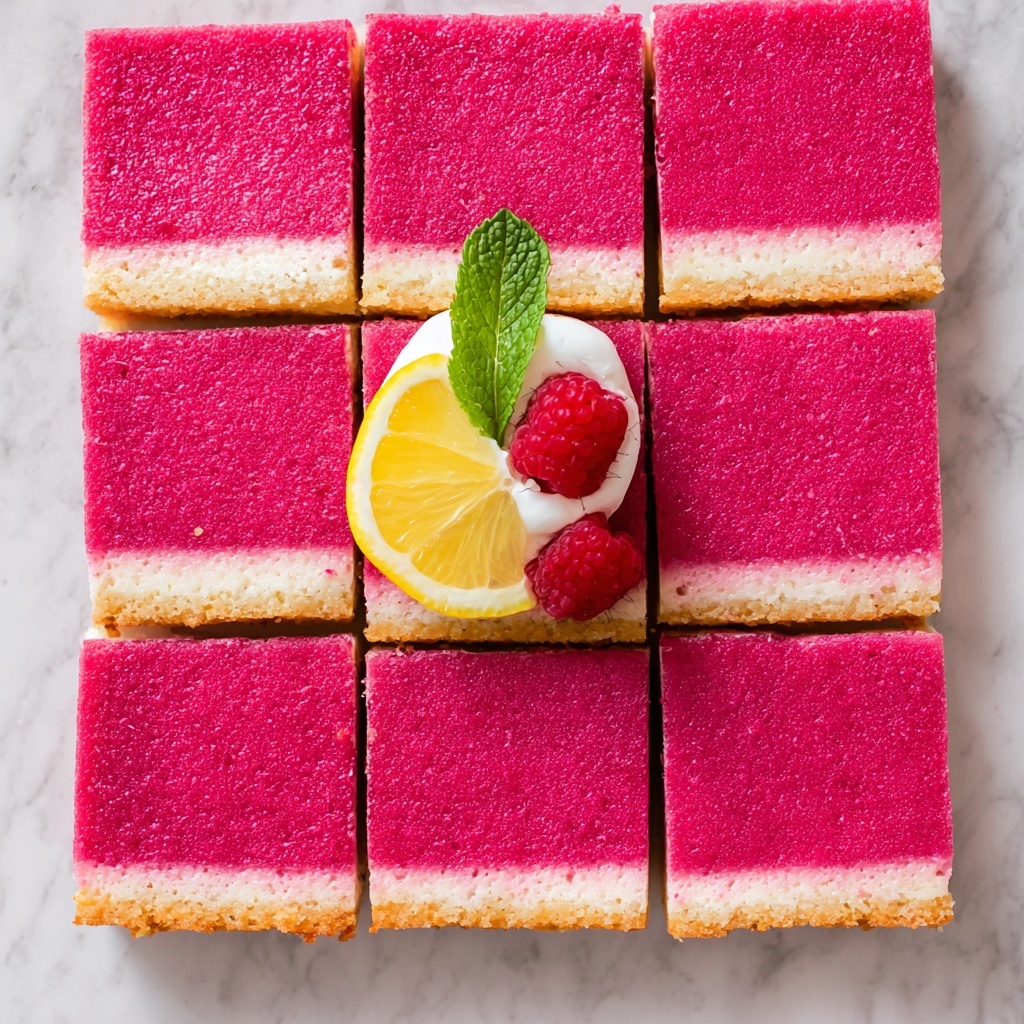 Raspberry Lemon Bars Recipe - Recipe Image