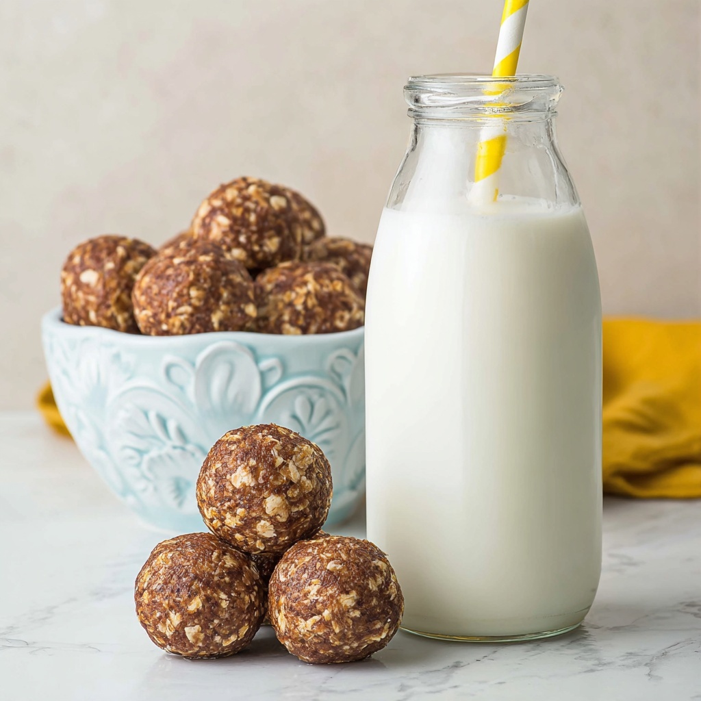 Banana Bread Protein Balls Recipe - Recipe Image