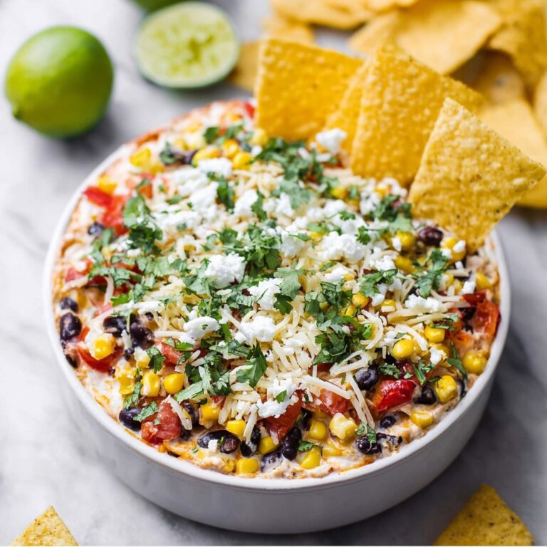 Black Bean Corn Mexican Fiesta Dip Recipe