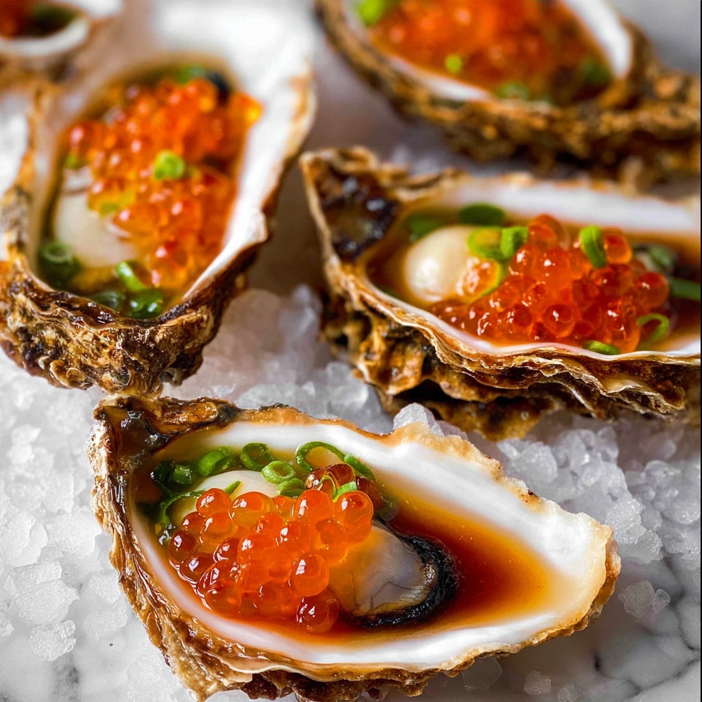 Tetsuya's Oysters with Japanese Dressing Recipe - Recipe Image