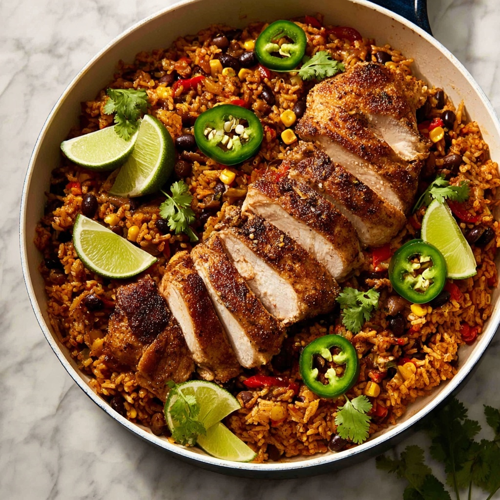 One Pot Mexican Chicken and Rice Recipe - Recipe Image