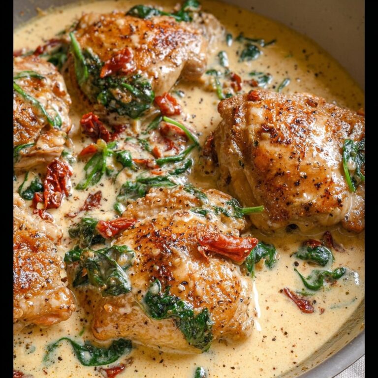 Chicken with Creamy Sun Dried Tomato Sauce Recipe