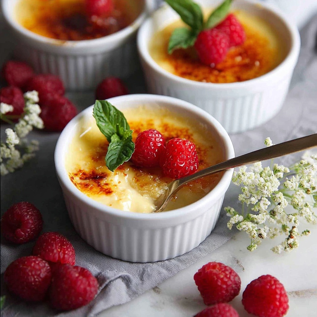 Crème Brûlée (French Vanilla Custard) Recipe - Recipe Image