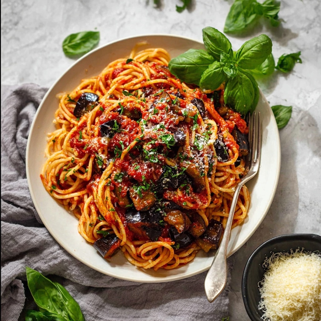 Pasta alla Norma (Eggplant Pasta) Recipe - Recipe Image