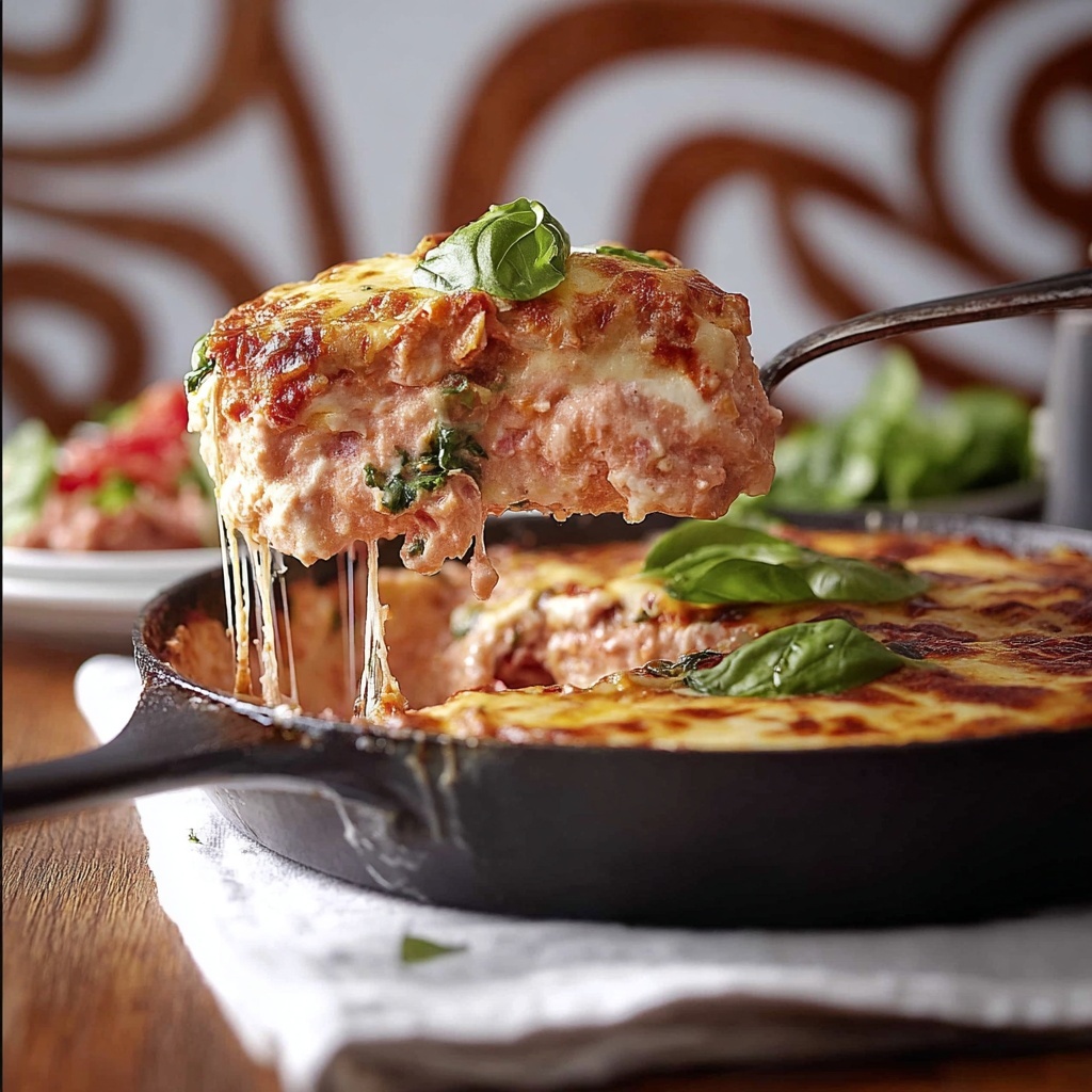 One Pot Creamy Tomato Chicken Pasta Bake Recipe - Recipe Image