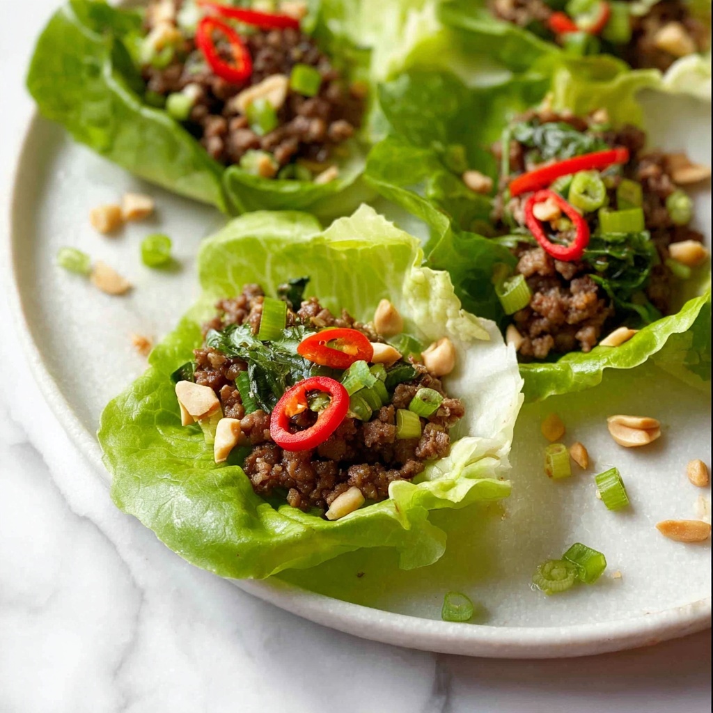 San Choy Bow (Chinese Lettuce Wraps) Recipe - Recipe Image