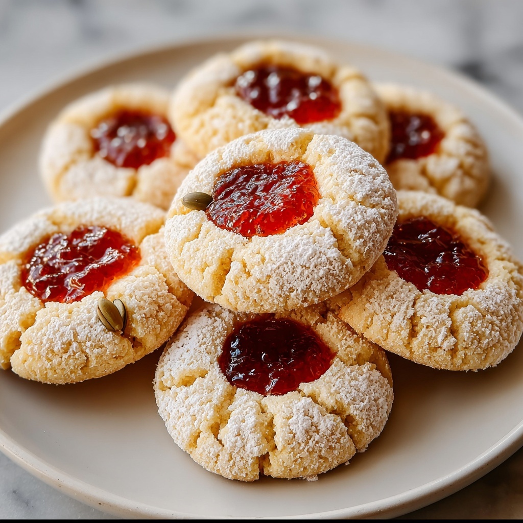 Pumpkin Cheesecake Thumbprint Cookies Recipe - Recipe Image
