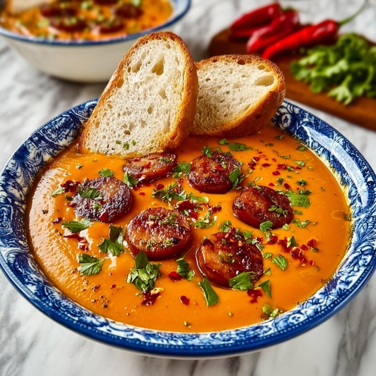 Spicy Chorizo Pumpkin Soup Recipe