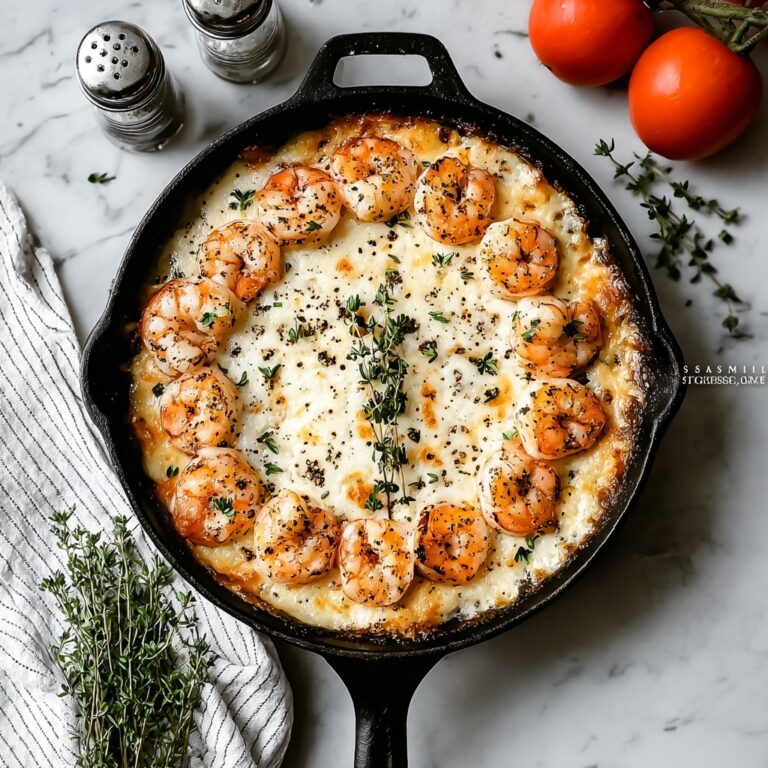 Garlic Parmesan Baked Shrimp Recipe
